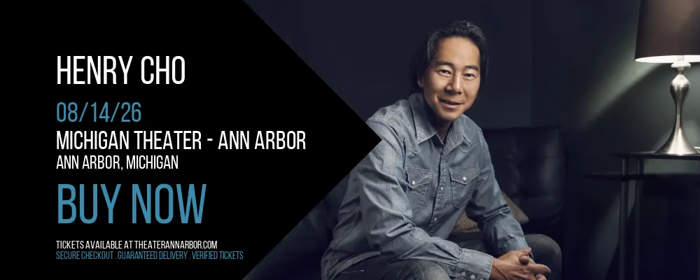 Henry Cho at Michigan Theater